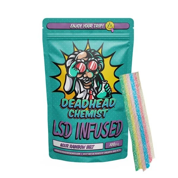 Buy LSD Edible 100ug Sour Rainbow Belt Deadhead Chemist